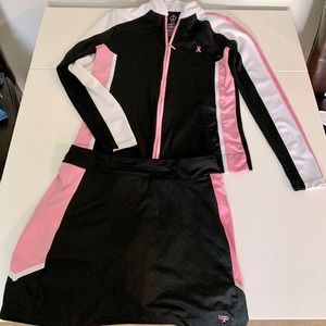 IZOD, size Xs, color pink and black